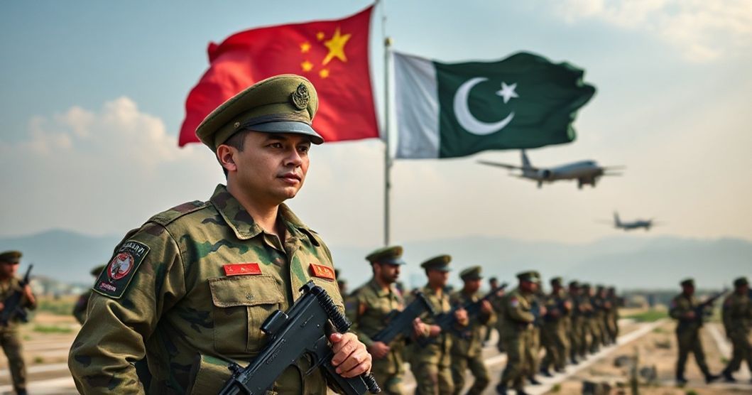 中国とパキスタンの共同反テロ演習