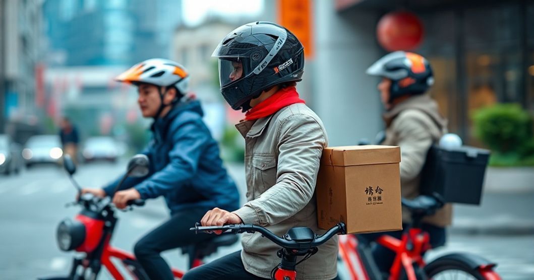 中国の新規則が外売りライダーに与える影響