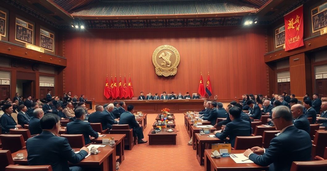 中国全国人大常委会の会議