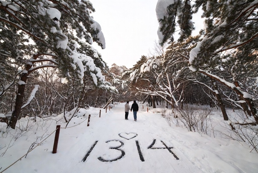 中国の冬季観光