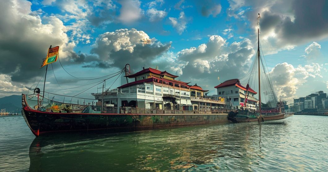 中国の病院船がブラジルで公開