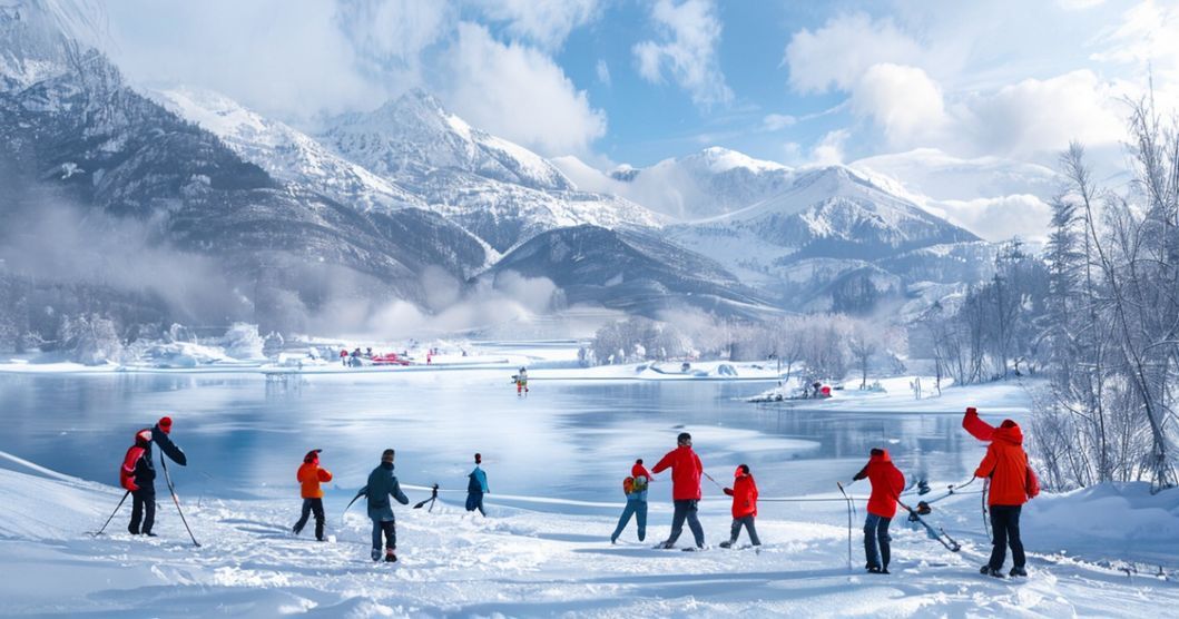中国の東北地方で人気の冬季スポーツ