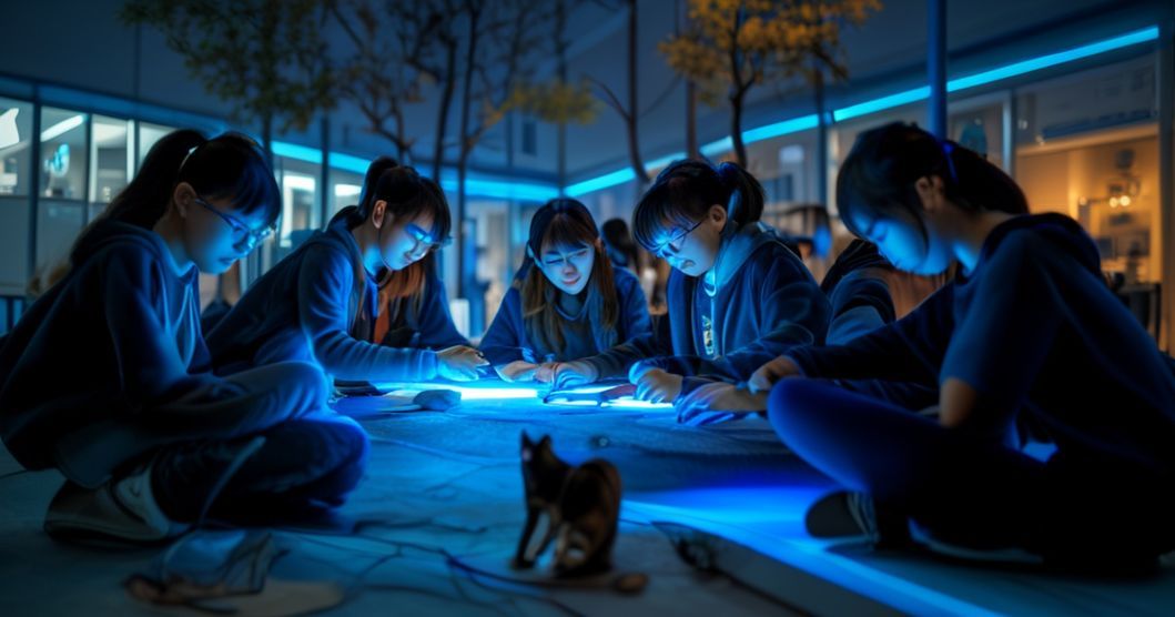 中国の大学で猫の保護活動