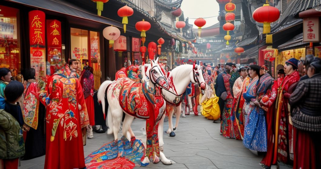 春節の年服市場が沸騰