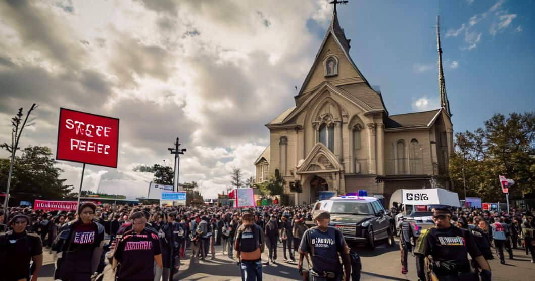 米国でICEの強制執行に抗議