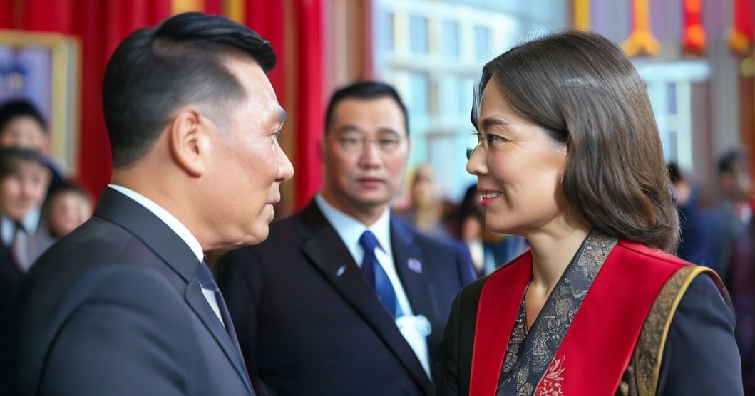 中国とフィンランドの首脳会談