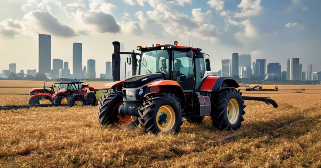 中国の農業機械化が進む