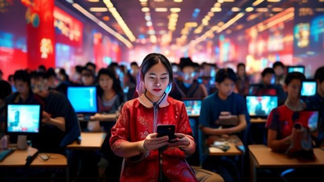 中国ネット利用者11.23億人、普及率8割に迫る 統制下の巨大デジタル経済圏が内需を牽引