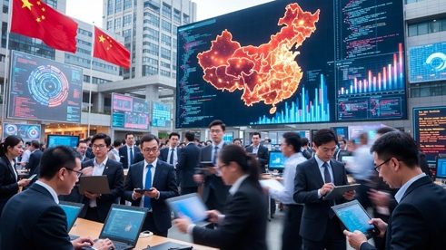 中国、AI・EVで世界を席巻 政府主導で技術覇権へ
