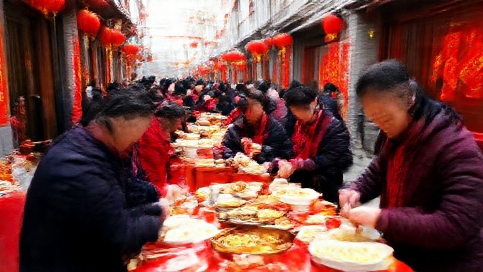 中国各地で春節準備が本格化、年越し用品市が盛況
