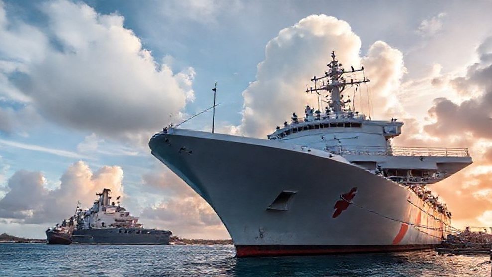 中国海軍、病院船をカリブ海に派遣 米影響圏で医療・軍事外交