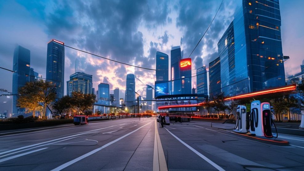 中国、EV充電インフラが急拡大 2023年末に2009万基達成