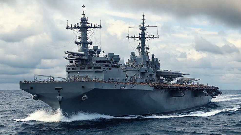 米海軍、3.5万トン級の次世代大型戦闘艦計画を発表 中国に対抗