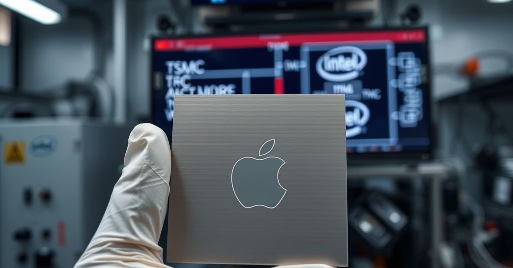 【2026年深層予測】アップルがインテルにチップ製造委託へ。TSMC独占の終焉と「米国回帰」が招く産業大再編