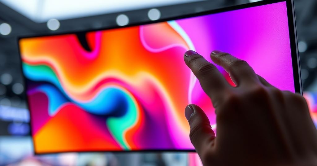 中国ディスプレイ大手、技術革新をアピール