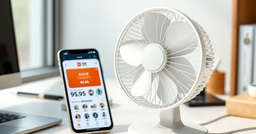 シャオミ卓上扇風機、政府補助で約2000円に―中国の消費刺激策