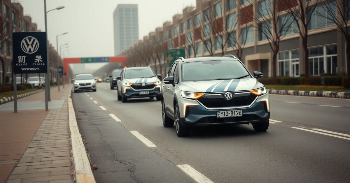 EV失速ドイツ車の誤算、中国市場シェア5%減とVW「2万ユーロ車」の焦り