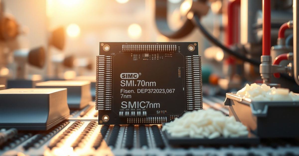 中国半導体「自給」の虚実。SMIC7nm、見劣る性能とコストの内訳