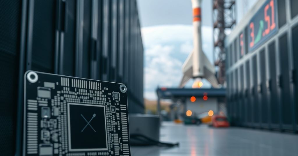 スペースX2.1兆ドル上場が吸い上げた資金 — 半導体高と小型宇宙株急落が同時進行したAI基盤相場