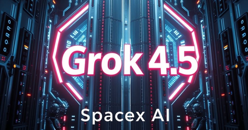 1.5兆の頭脳が毎回わずか数%だけ動く ― Grok 4.5の原理と、マスク・孫正義が挑む二つのAI基盤
